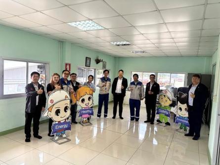 ผู้บริหาร AGC VINYTHAI เข้าเยี่ยมชมหน่วยงานเคมีระยอง