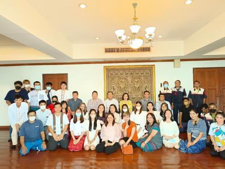 บรรยากาศทำบุญขึ้นปีใหม่ 2023 ณ สำนักงานใหญ่