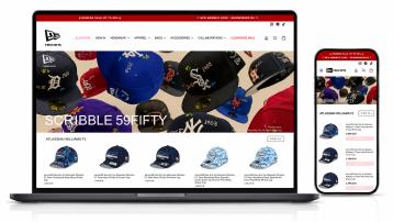 New Era Cap e-commerce website project