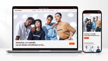 Warrix e-commerce website project