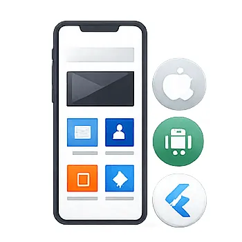 บริการพัฒนาแอปพลิเคชันมือถือ iOS และ Android